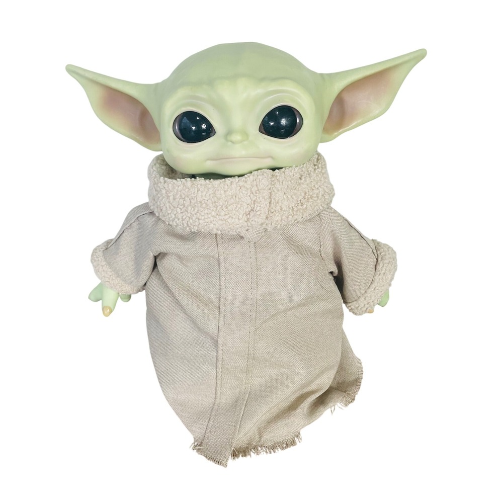 Star Wars Grogu The Child Plush Mattel 11in Mandalorian Baby Yoda Loose Robe